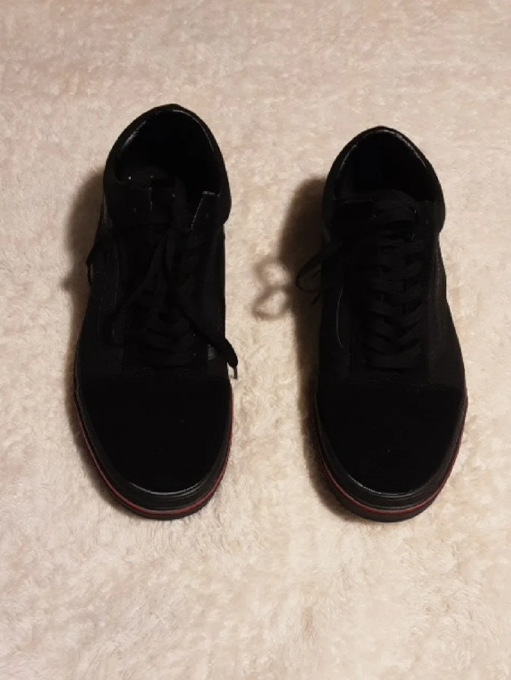 VANS Old Skool  Flame  Wall  BLACK Sneakers Men's Size 12